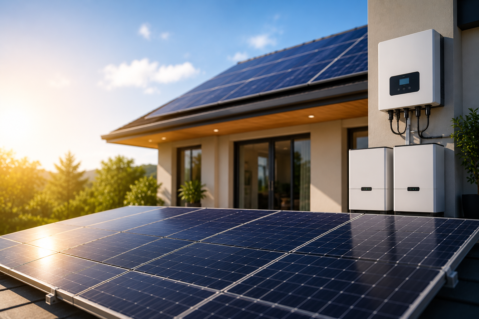 solar installed